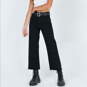 Princess Polly Ruby Cropped Jeans